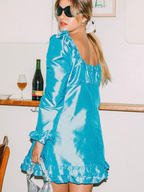 Philippa Dress - Venetian Blue - 5