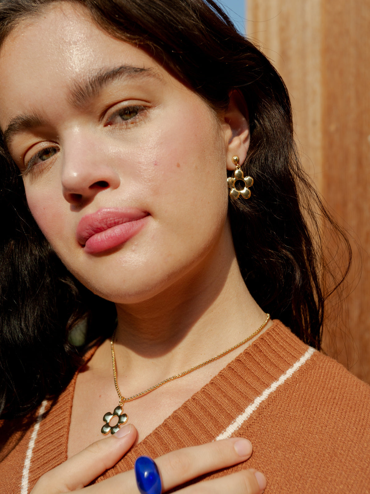 Florette Earrings - Gold - 11