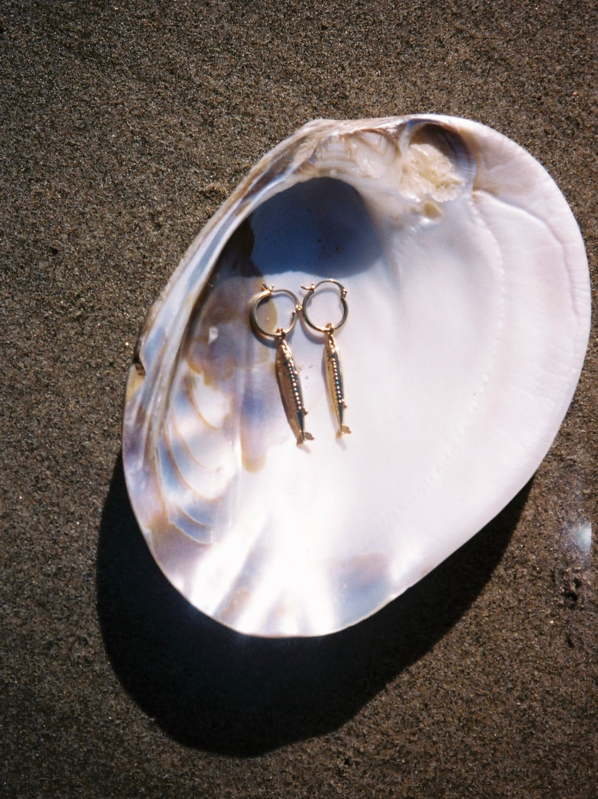 Anchovy Earrings - Gold - 3