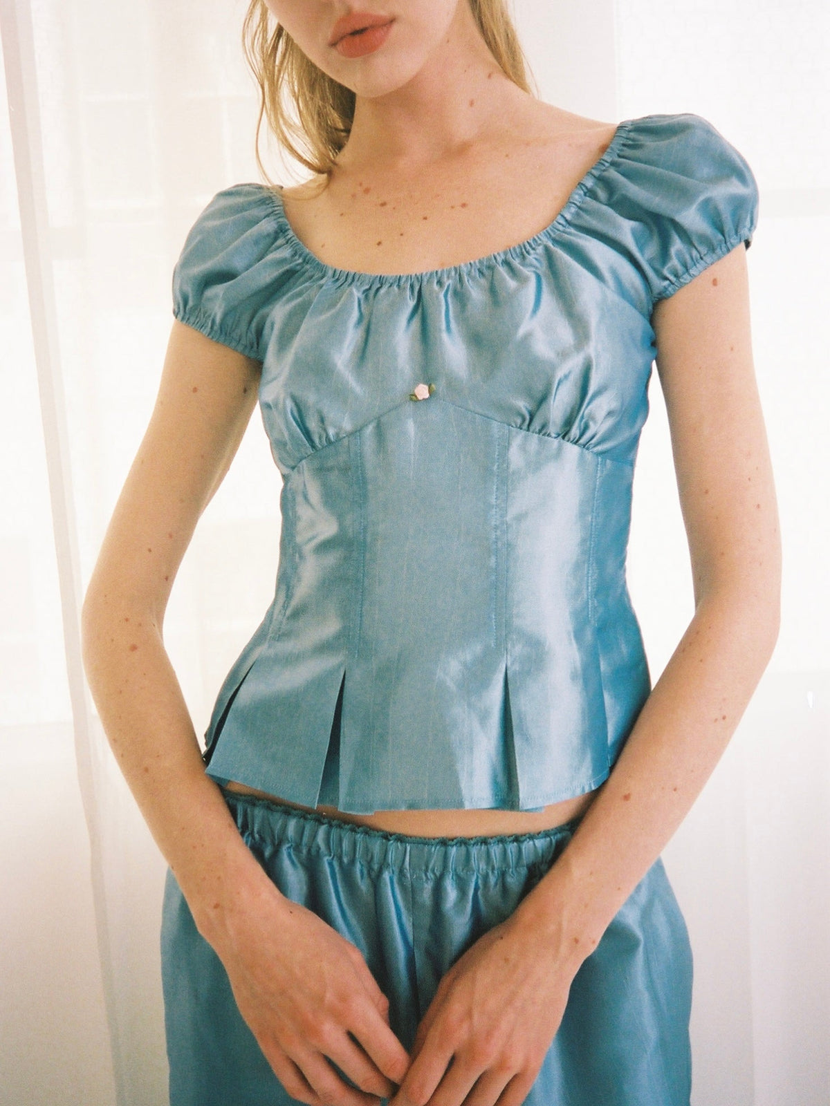 Pat Top - Venetian Blue - 14