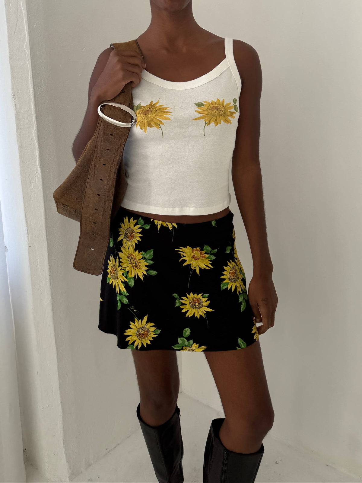 Darcy Skort - Midnight Sunflower - 10