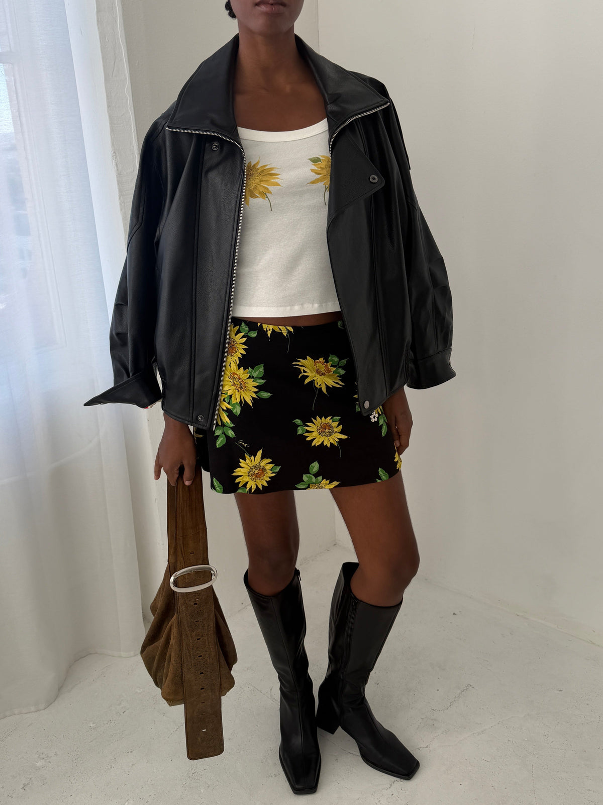Darcy Skort - Midnight Sunflower - 9