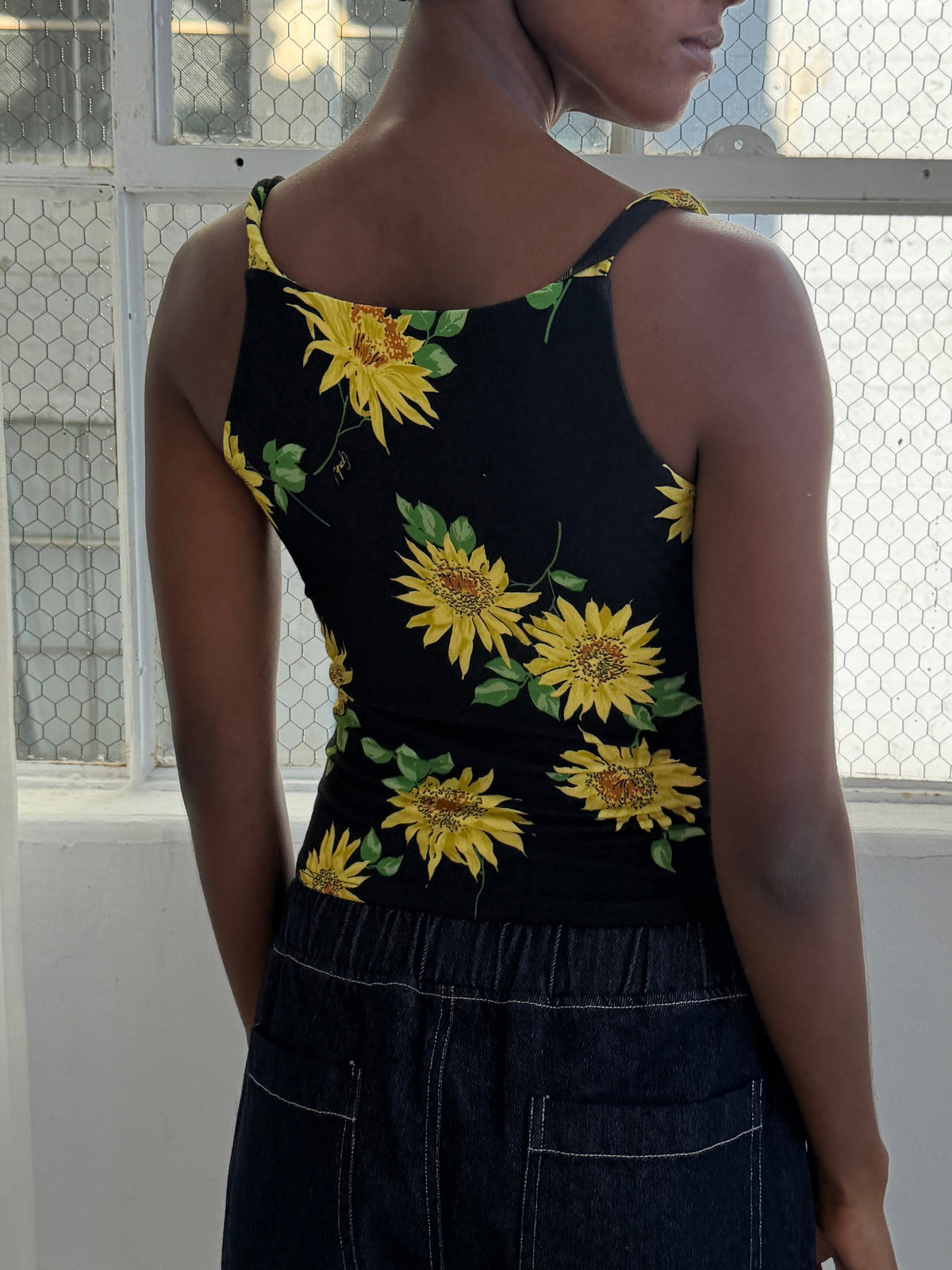 Jean Top - Midnight Sunflower - 8