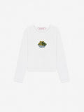 Dana Long Sleeve Tee - Olive Bowl - 1