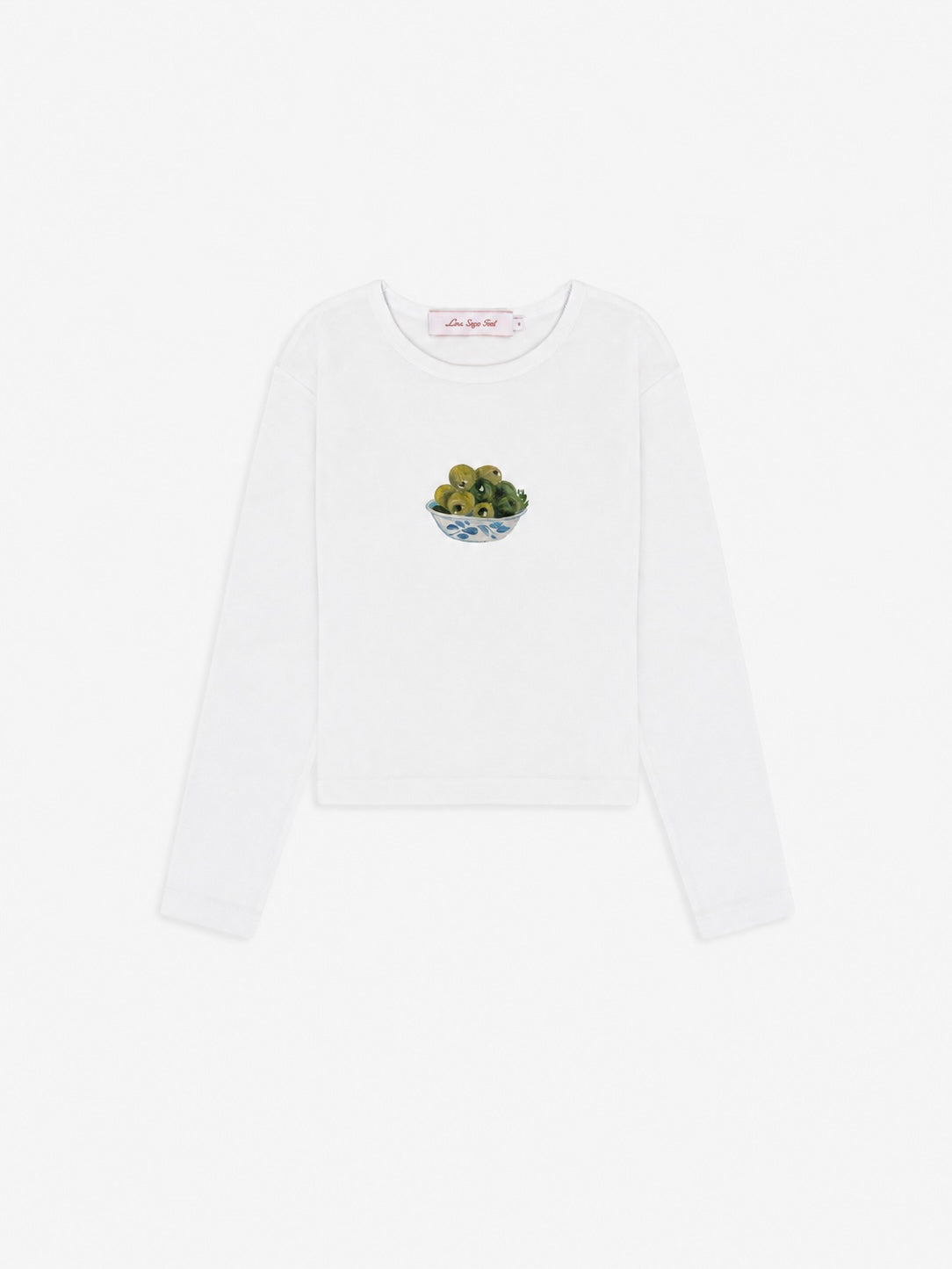 Dana Long Sleeve Tee - Olive Bowl - 1