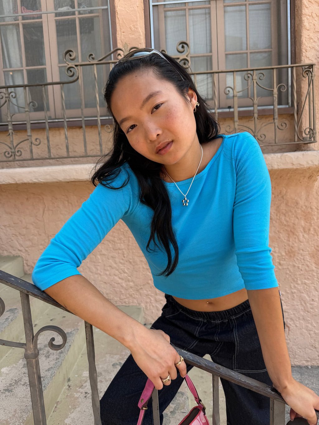 Nia Top - Turquoise - 3