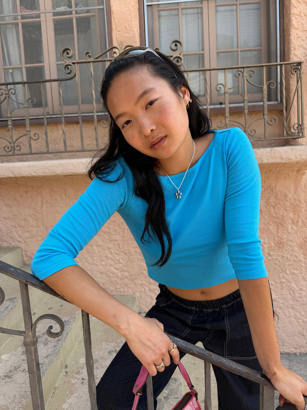 Nia Top - Turquoise - 3