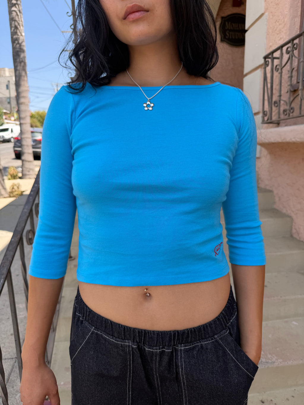 Nia Top - Turquoise - 2