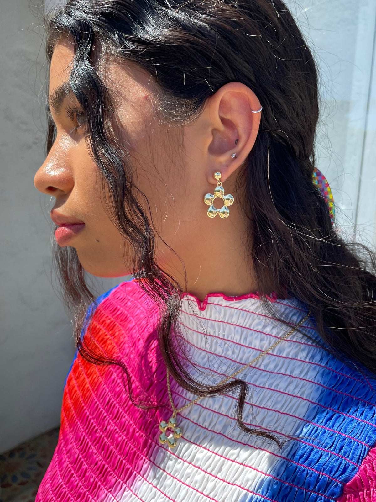 Florette Earrings - Gold - 10