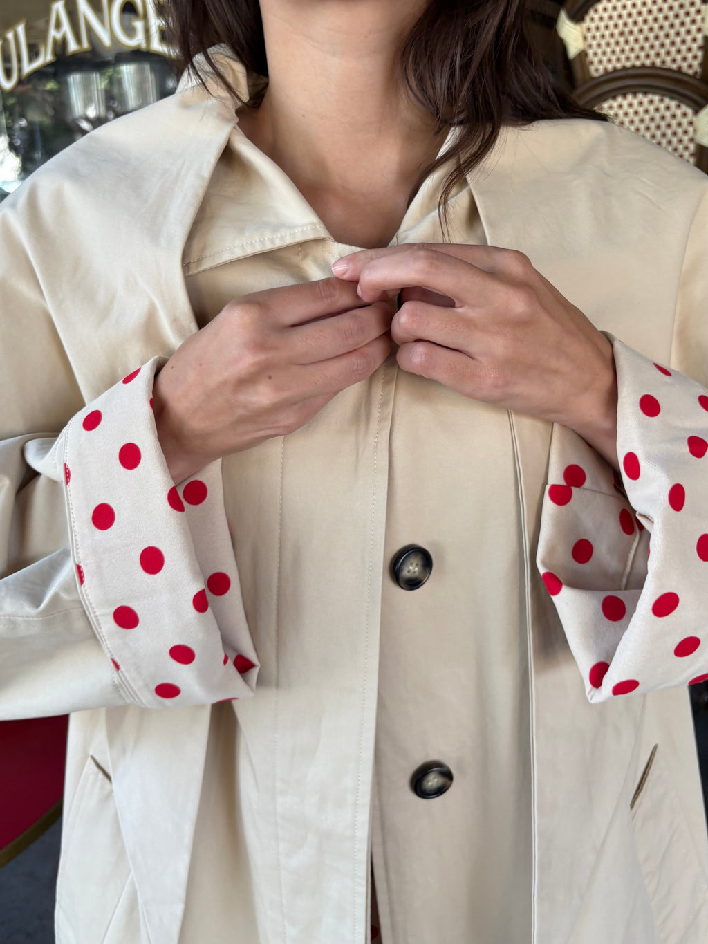 Olson Trench - Scarlett Dot - 3