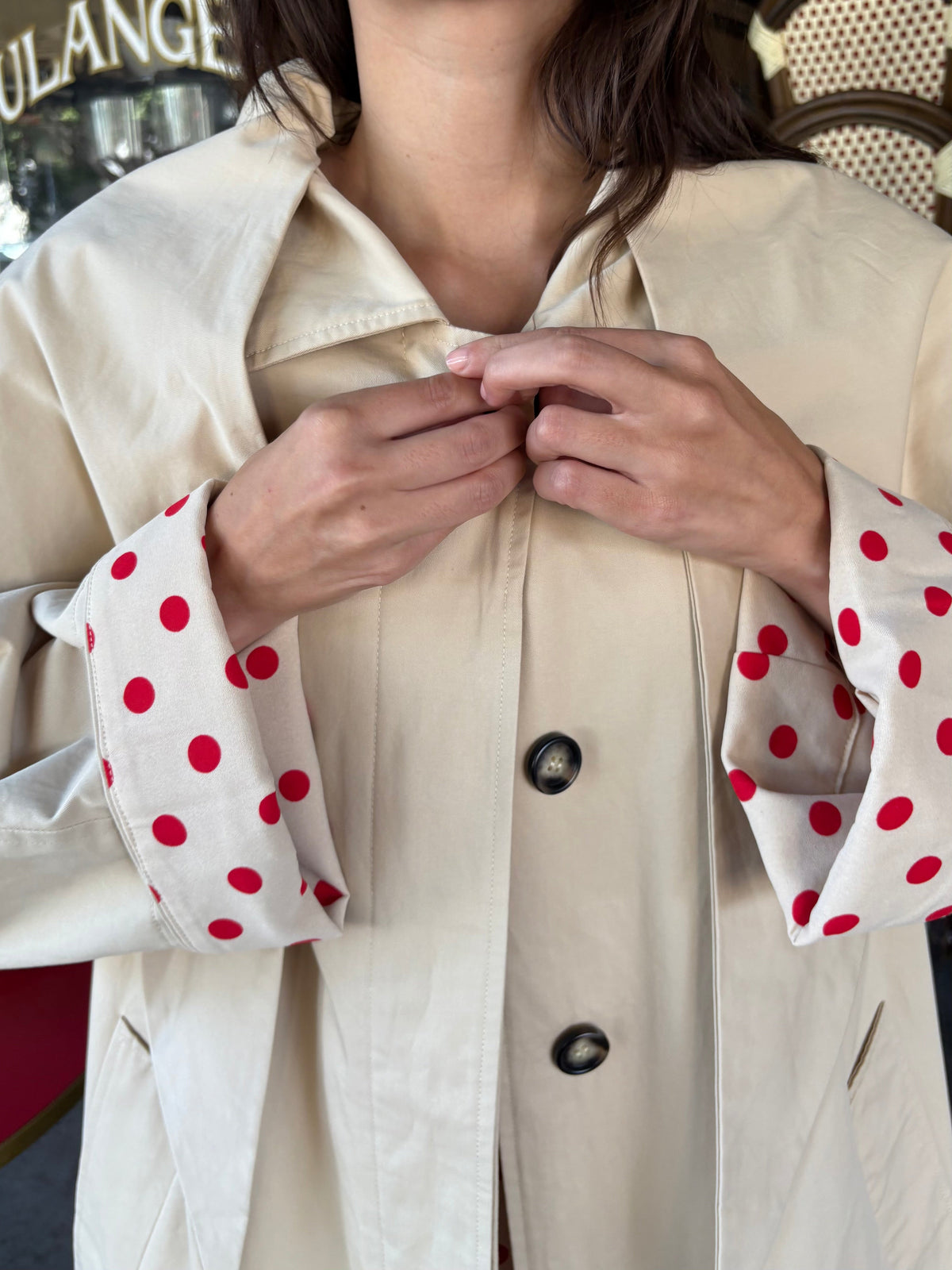 Olson Trench - Scarlett Dot - 3