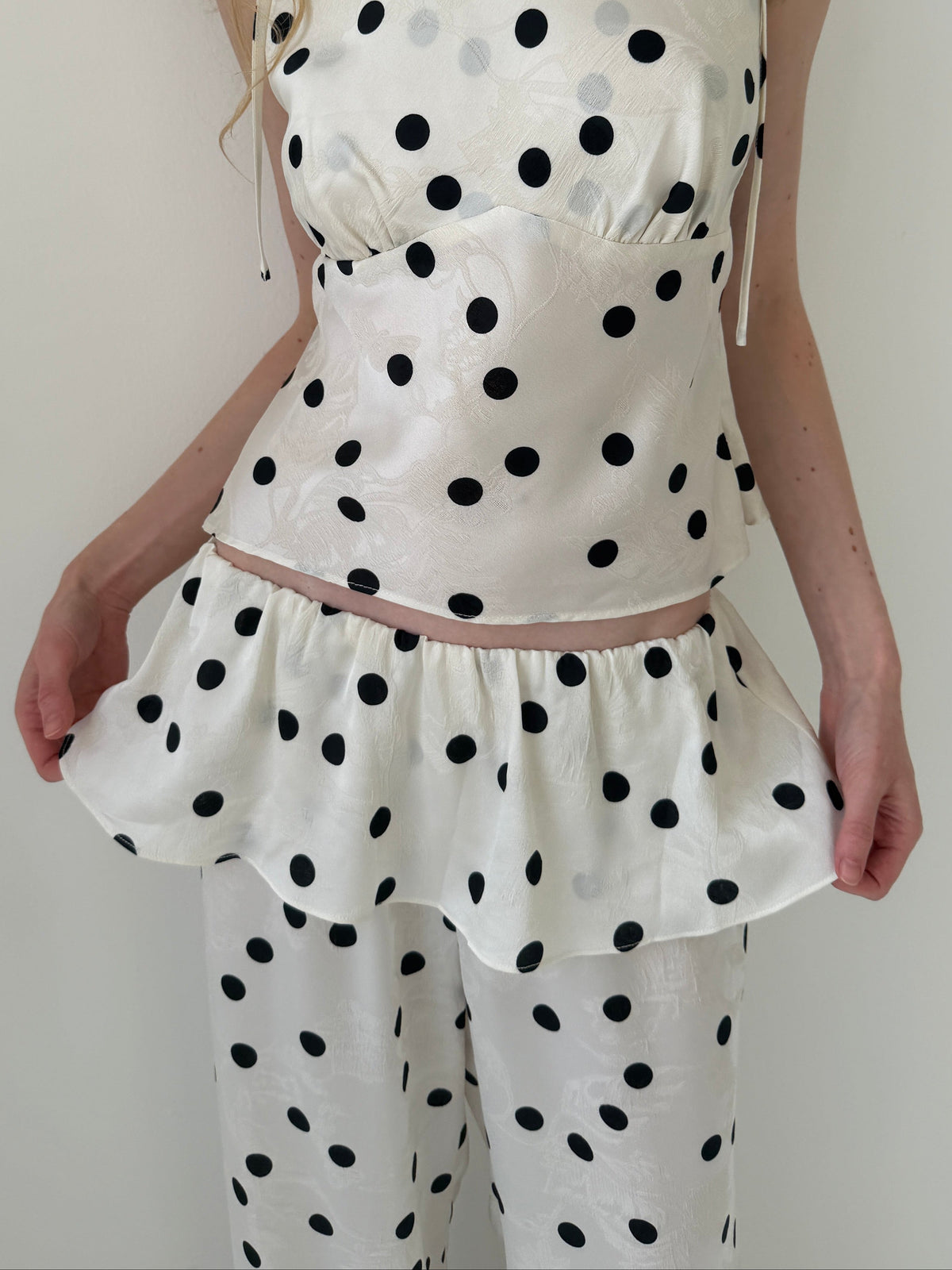 Renee Pant - White Dot - 10