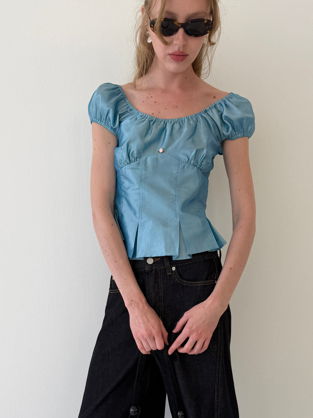 Pat Top - Venetian Blue - 17