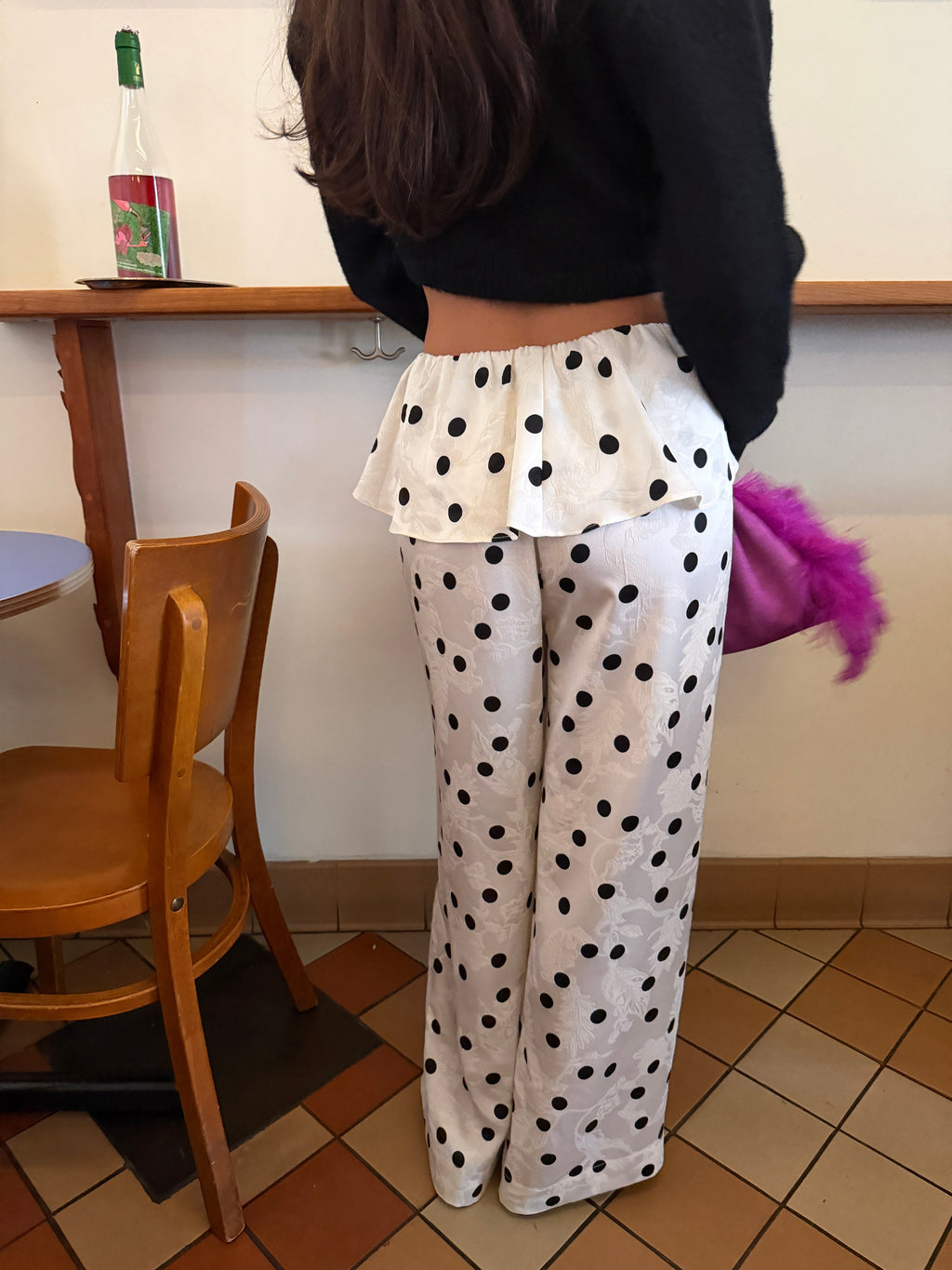 Renee Pant - White Dot - 9