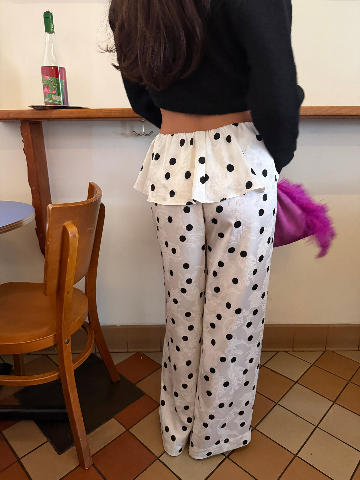 Renee Pant - White Dot - 9