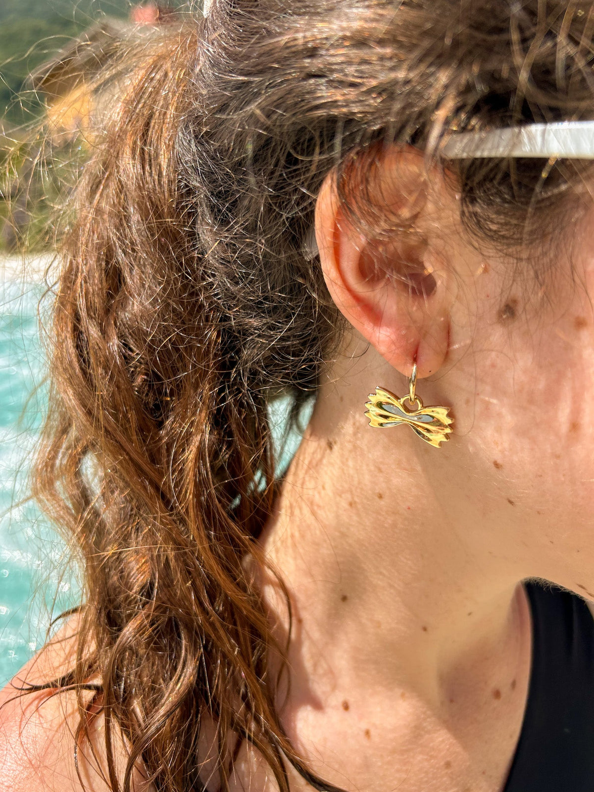 Farfalle Hoops - Gold - 3