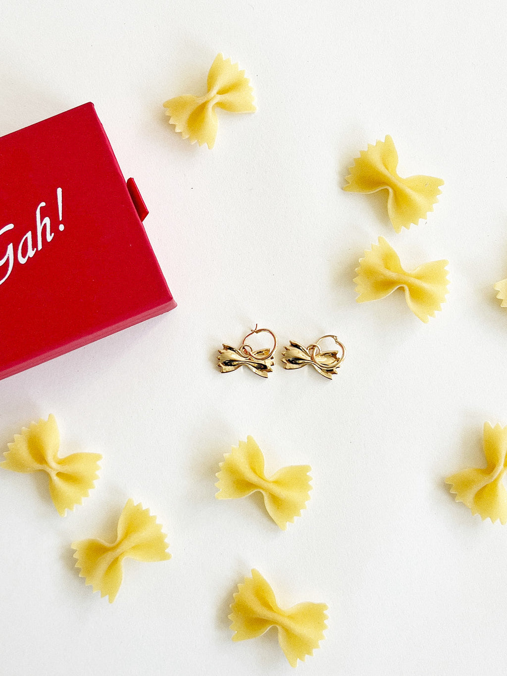 Farfalle Hoops - Gold - 4