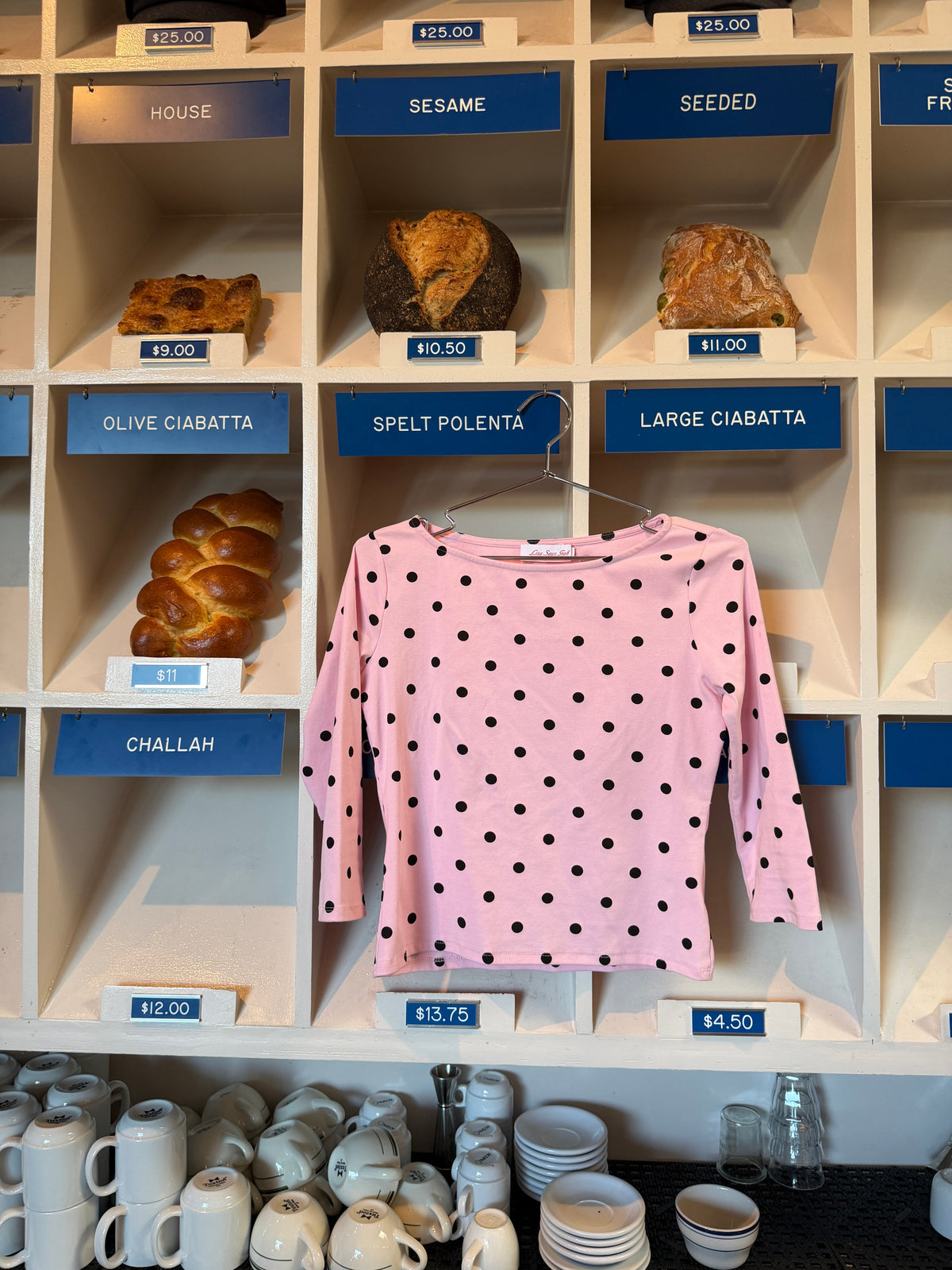 Nia Top - Pink Dot - 10