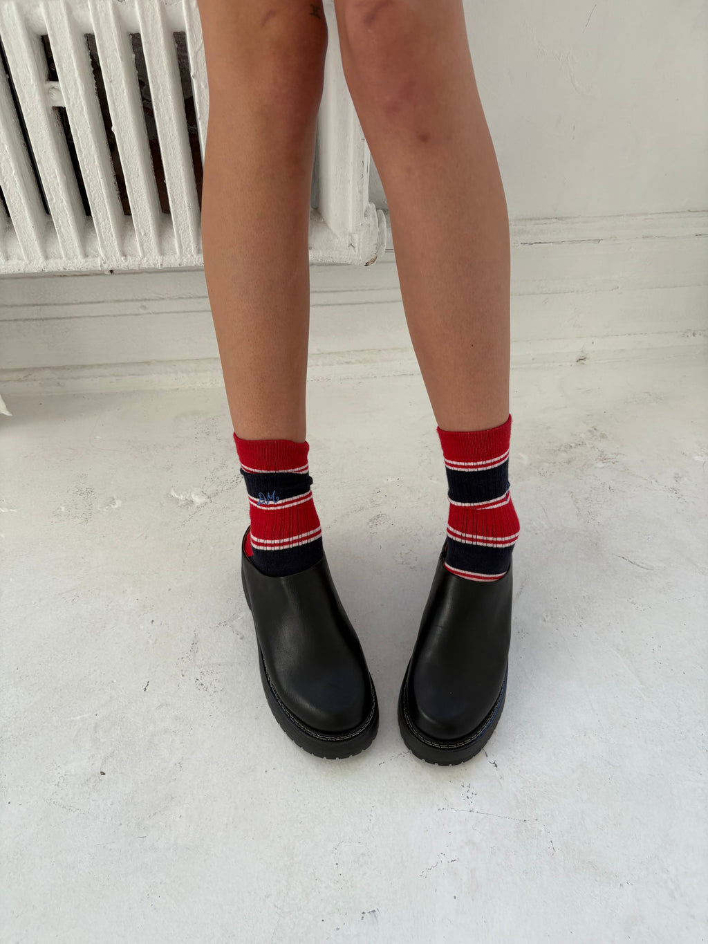 Lena Chunky Mule - Black - 6
