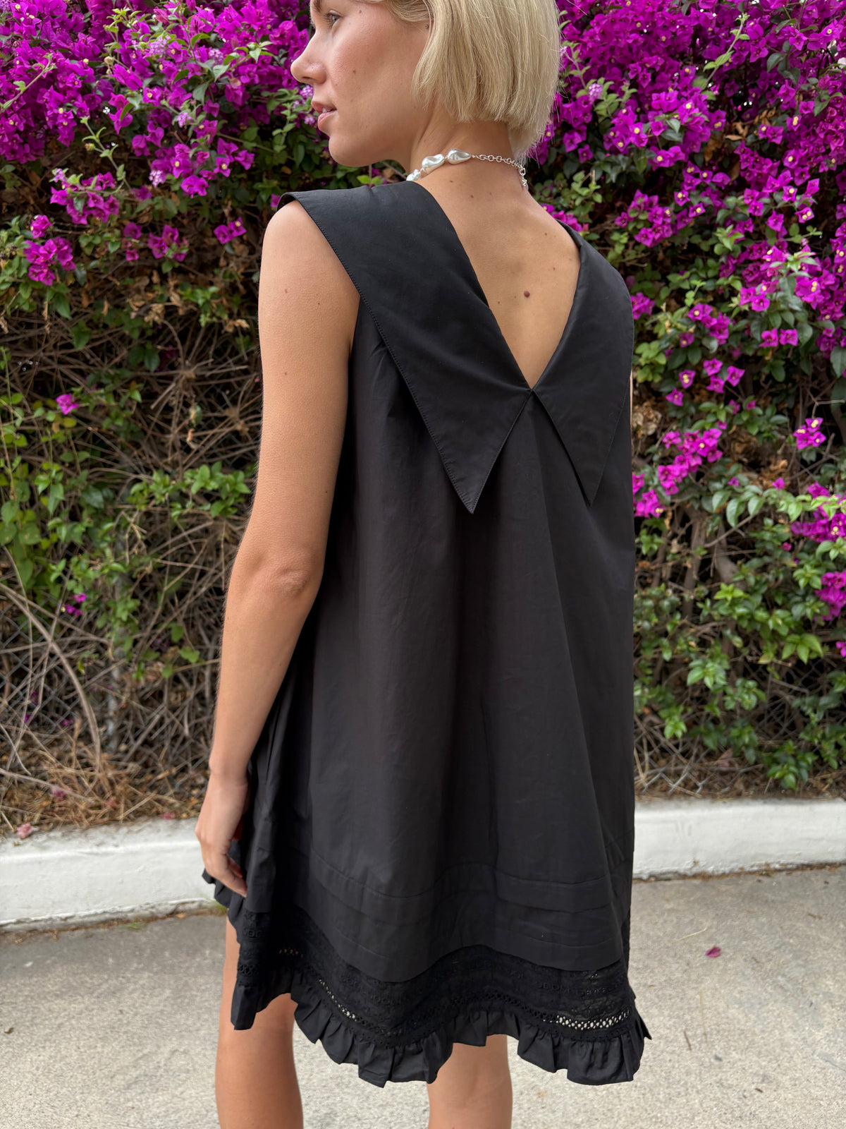 Jenny Mini Dress - Black - 6