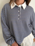 Marin Striped Polo - Blue Stripe - 1