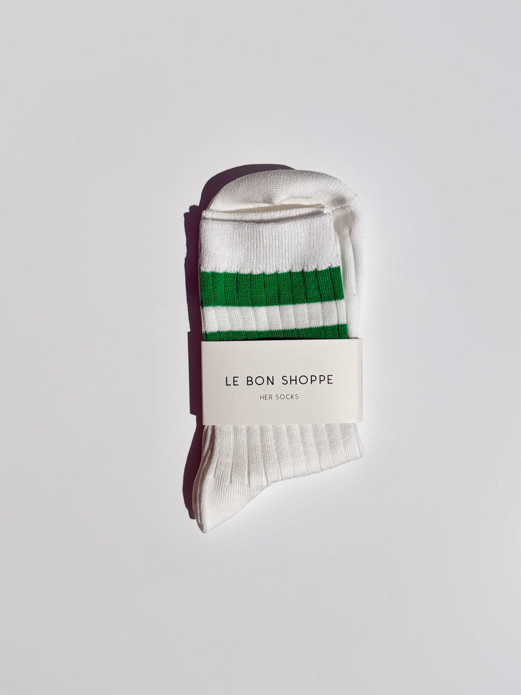 Her Varsity Socks - White Kelly - 2
