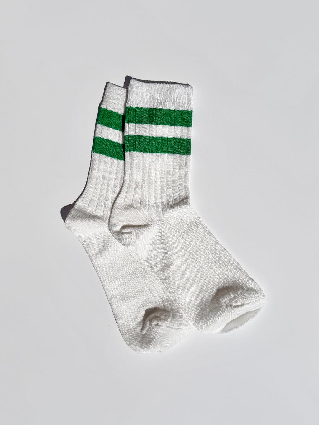 Her Varsity Socks - White Kelly - 3