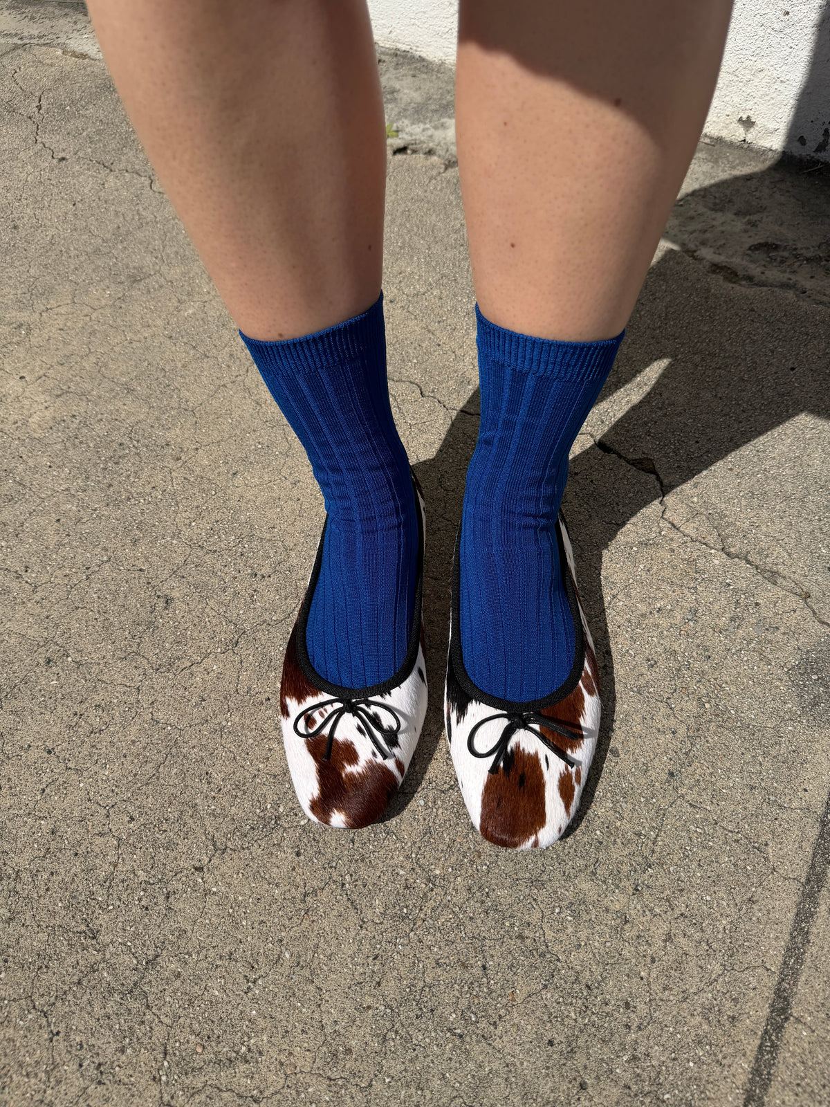 Her Socks - Cobalt - 2