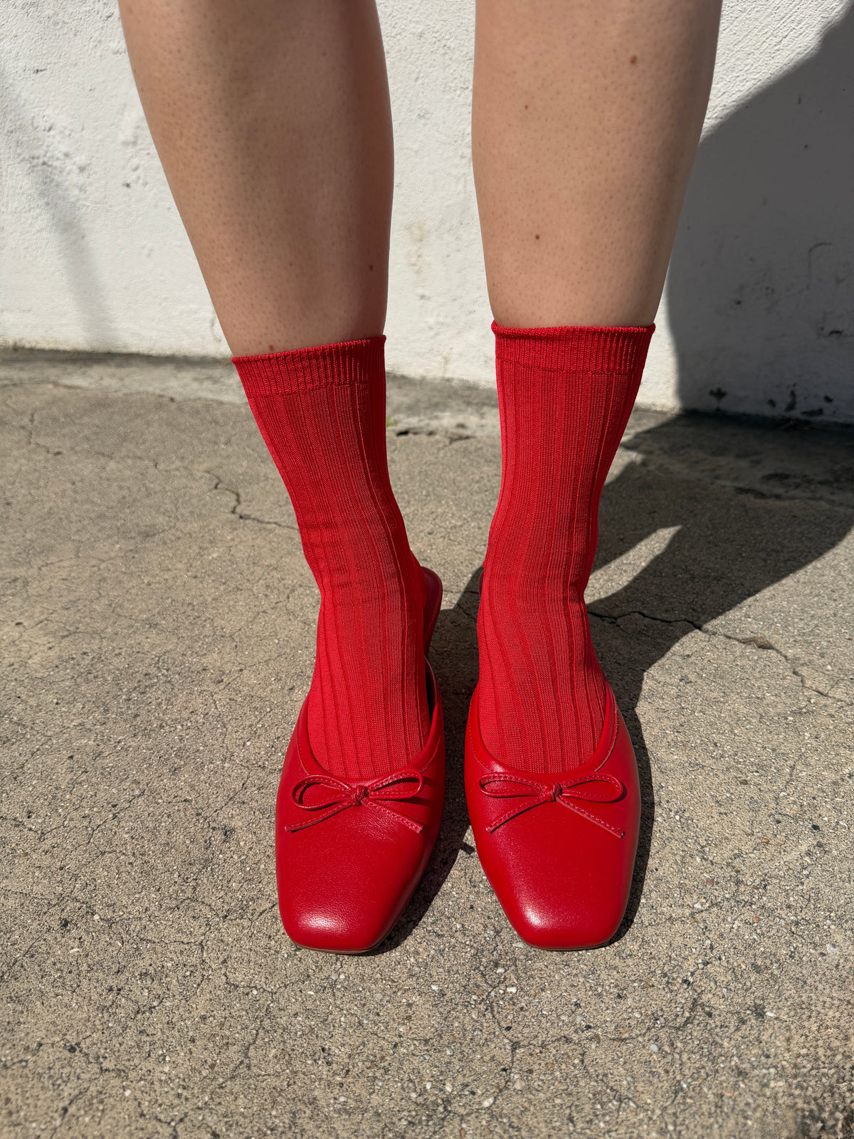 Her Socks - Classic Red - 5