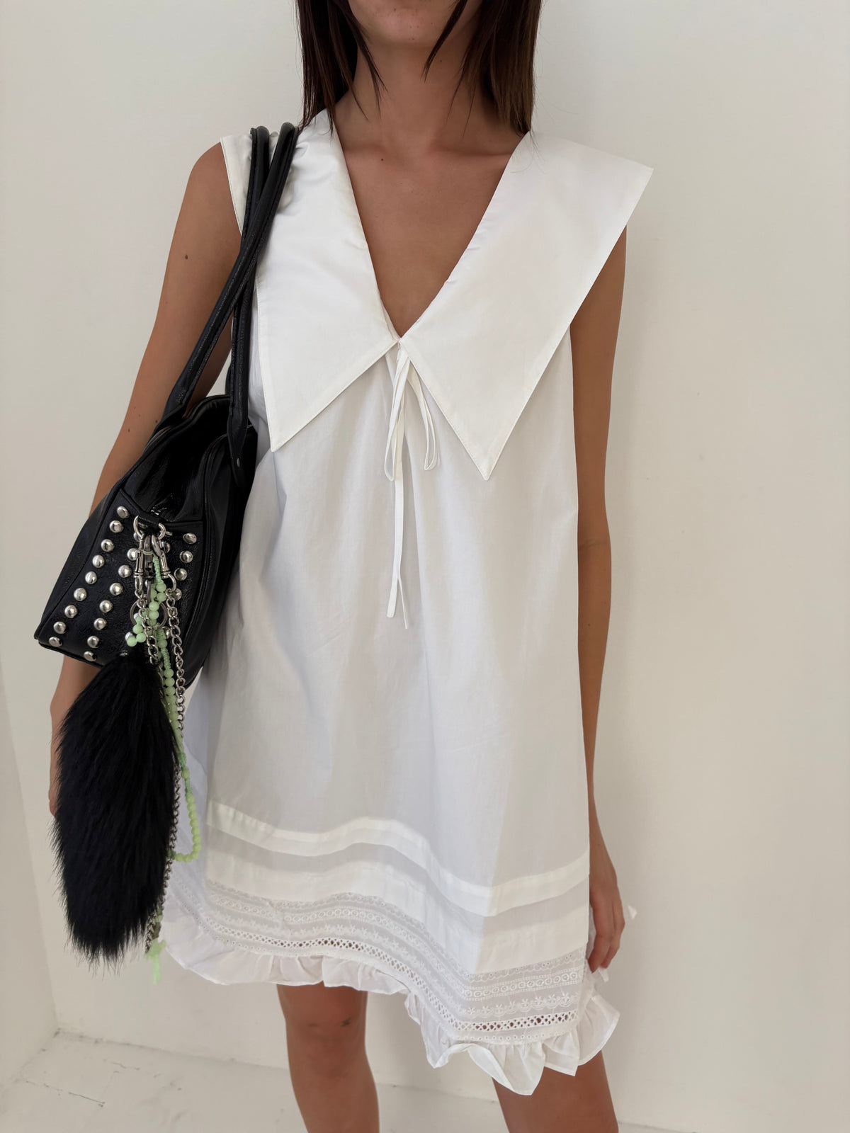Jenny Mini Dress - Dove - 11