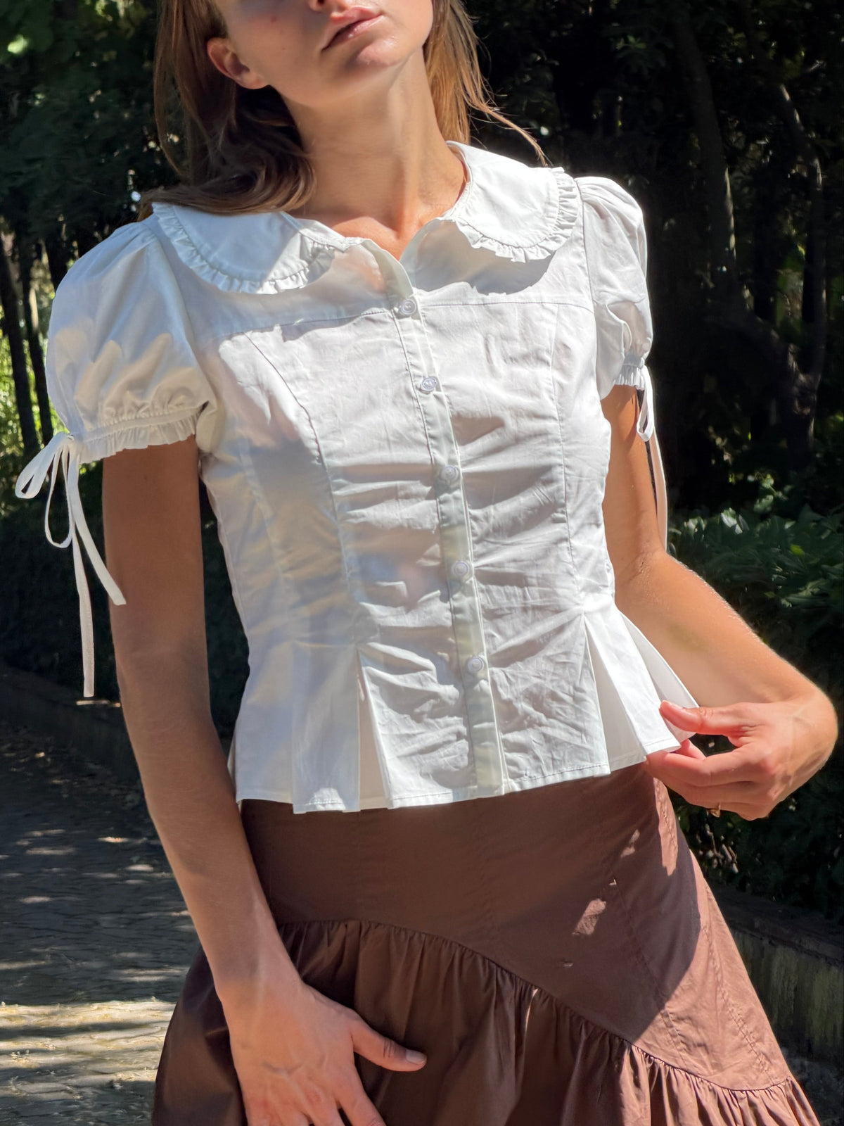 Vivienne Top - White - 8
