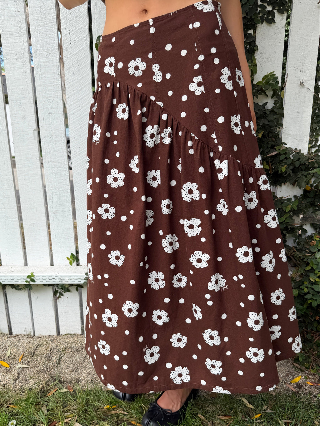 Maeve Midi Skirt - Mod Dot - 6