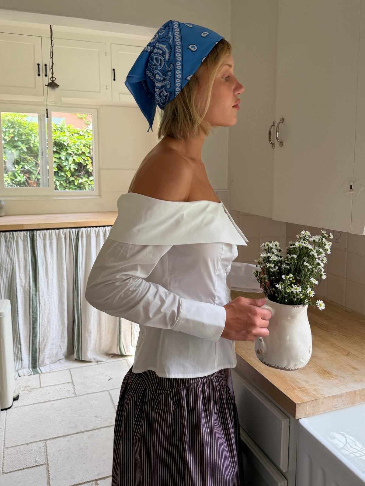 Maudie Top - Crisp White - 5