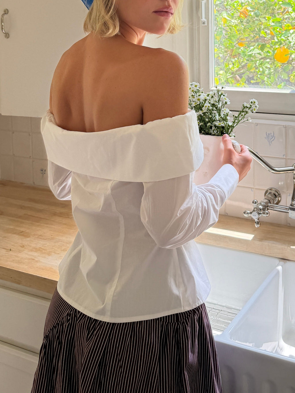 Maudie Top - Crisp White - 7