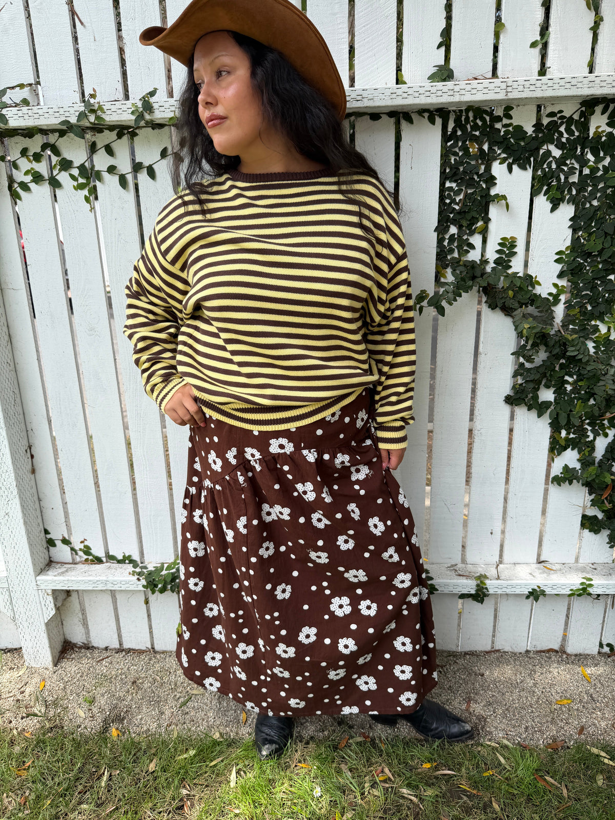 Maeve Midi Skirt - Mod Dot - 12