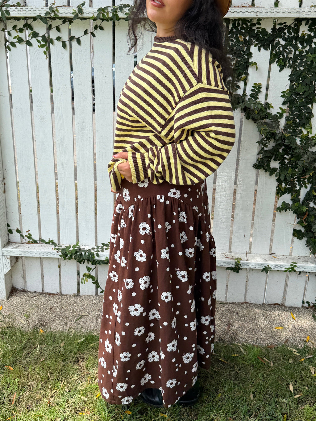 Maeve Midi Skirt - Mod Dot - 13