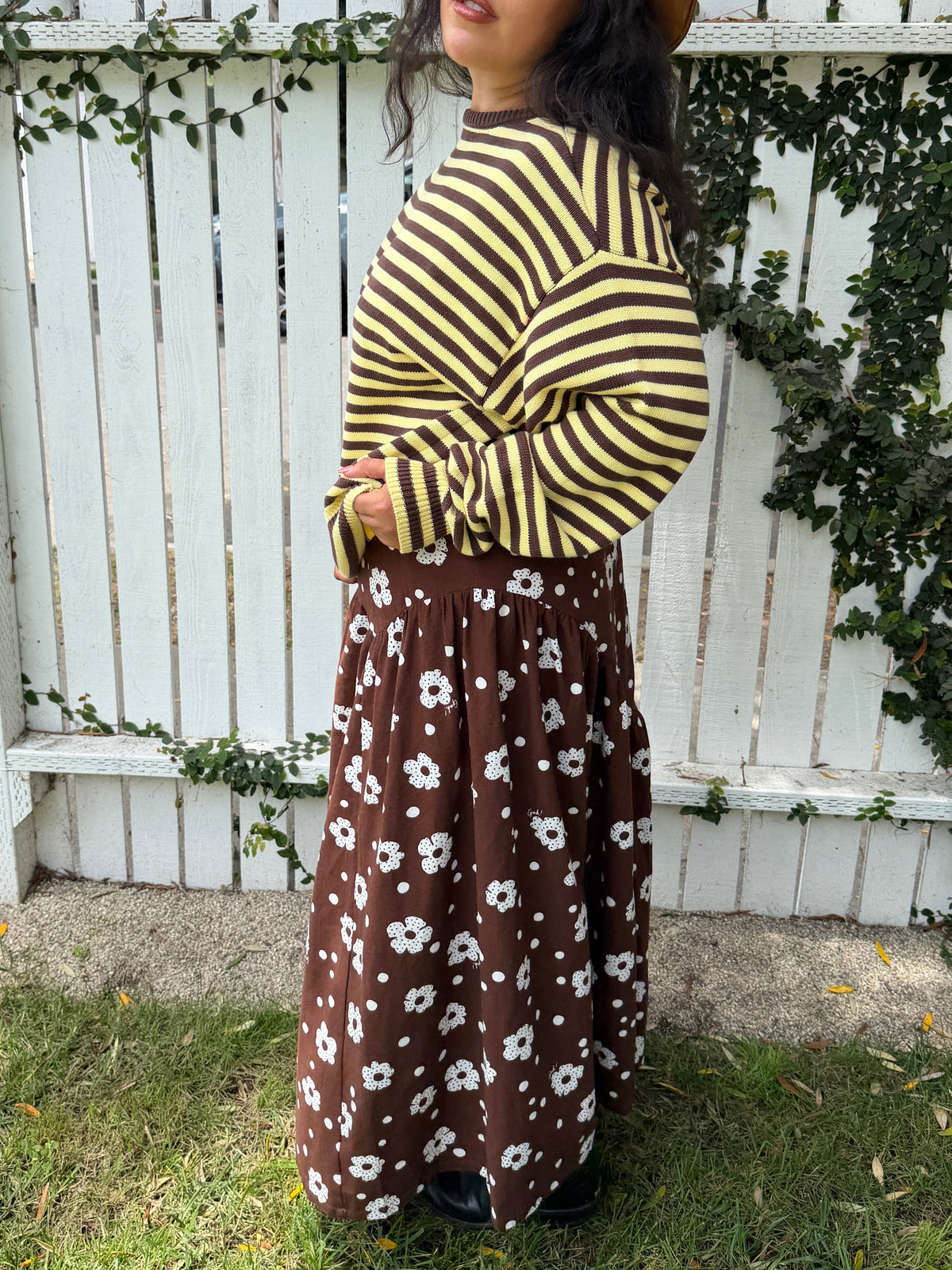 Maeve Midi Skirt - Mod Dot - 13