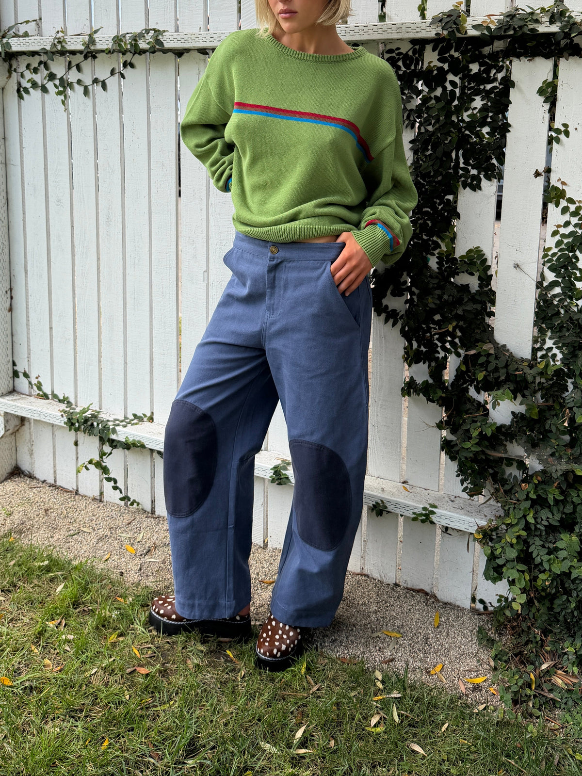 Daphne Trouser - Dark Blue - 4