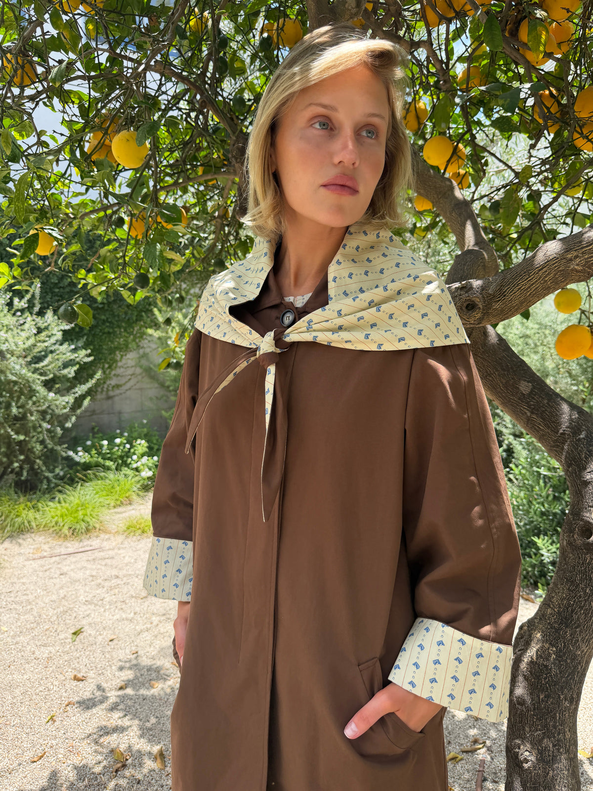 Olson Trench - Saddle/Stable Toile - 5
