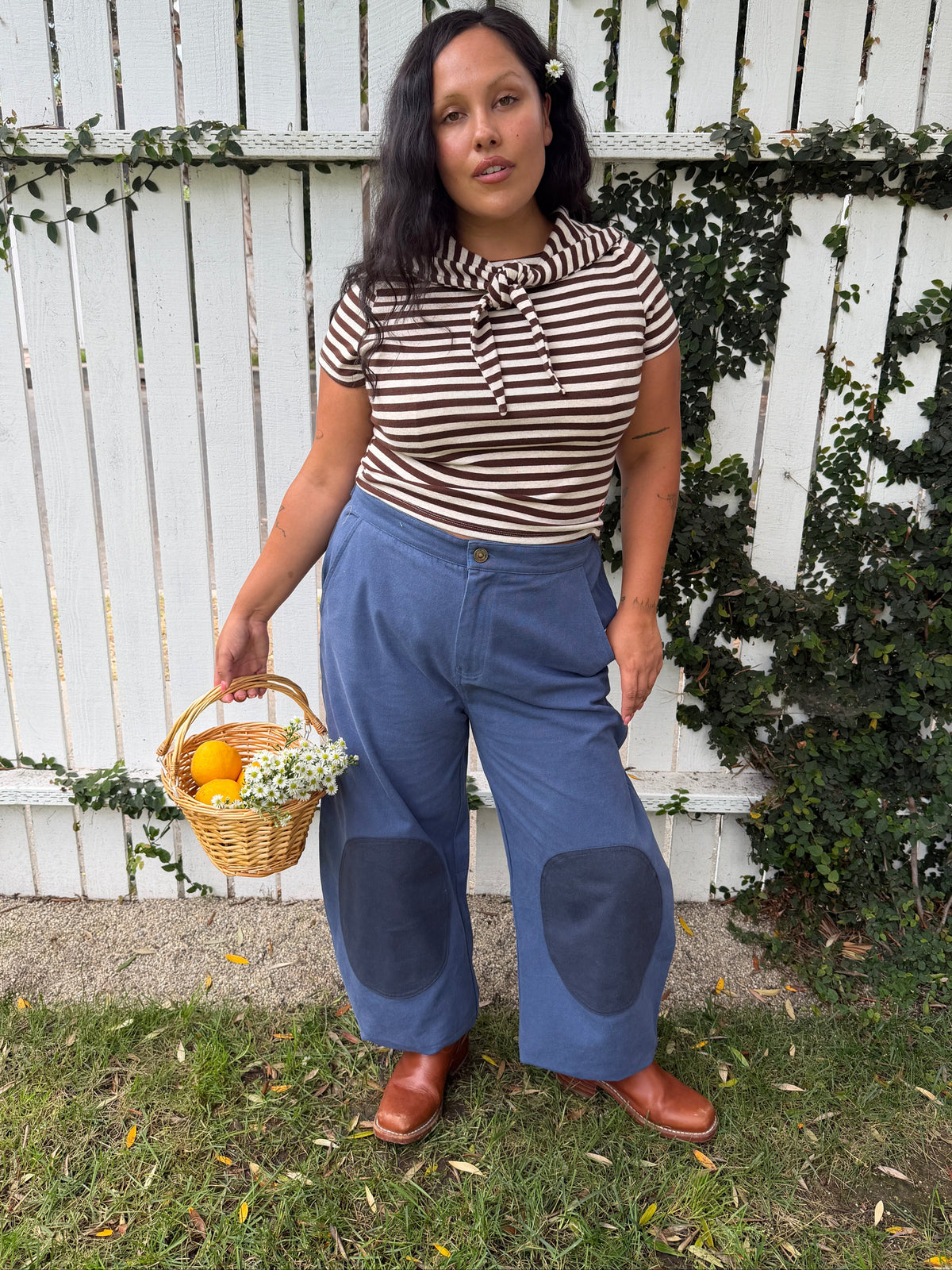 Daphne Trouser - Dark Blue - 10