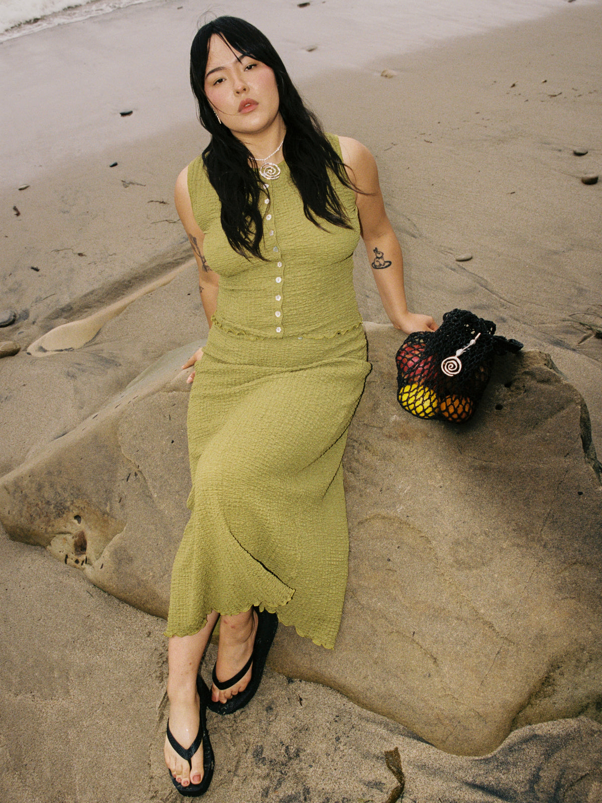 Sammy Skirt - Olive - 11