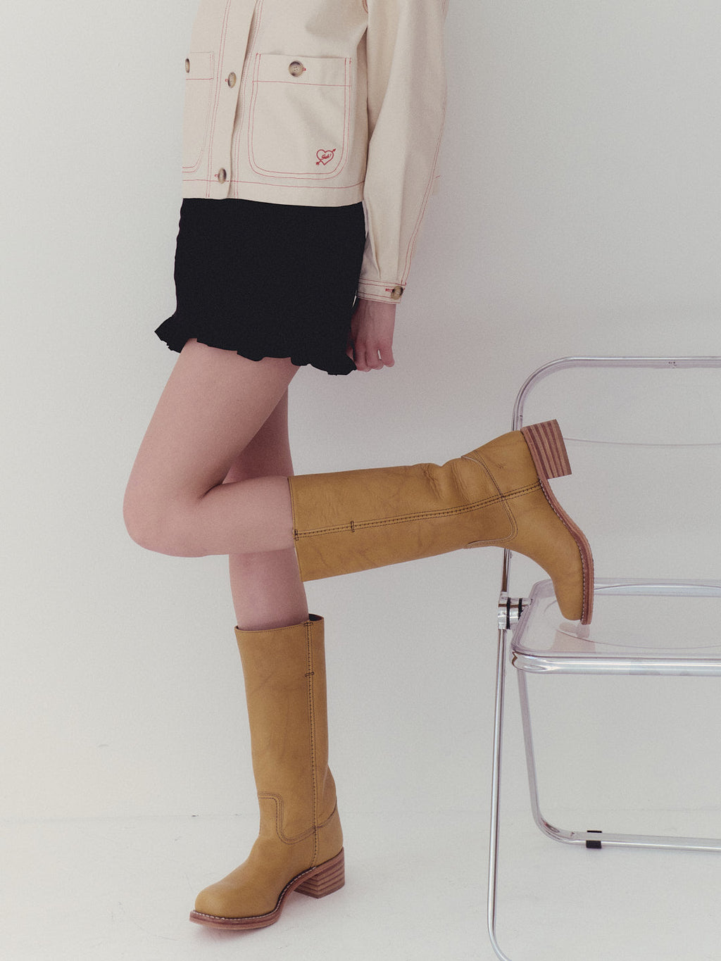 Campus Knee High Boot - Banana - 9