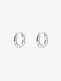 Horseshoe Earrings - Silver - 1