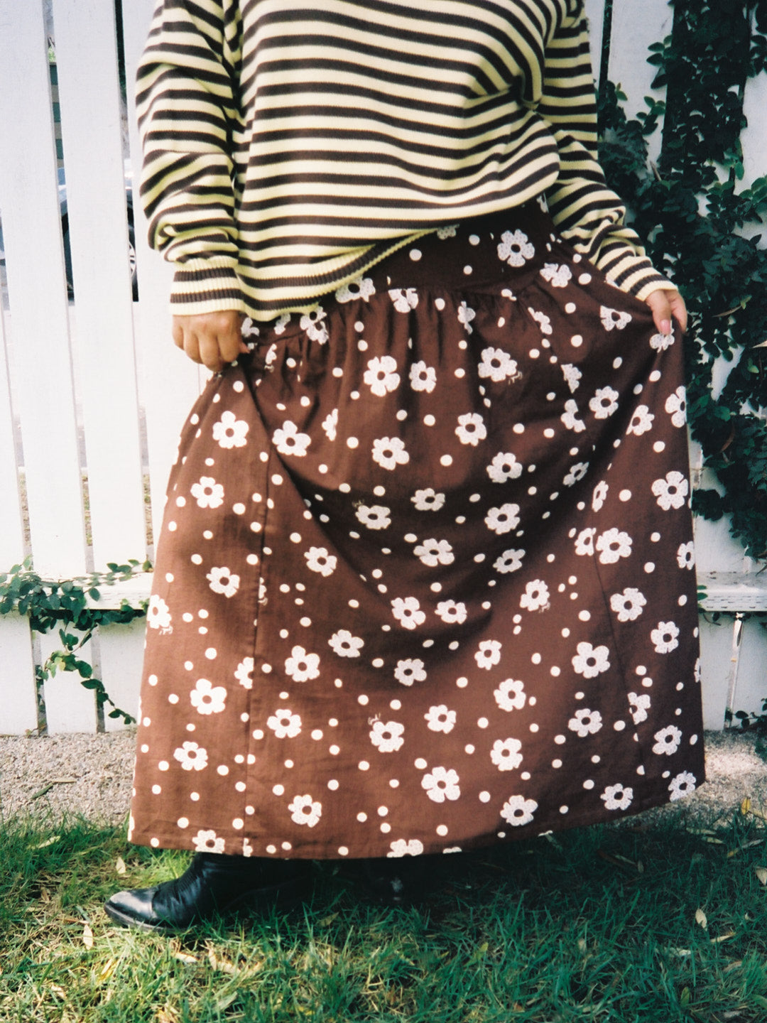 Maeve Midi Skirt - Mod Dot - 10