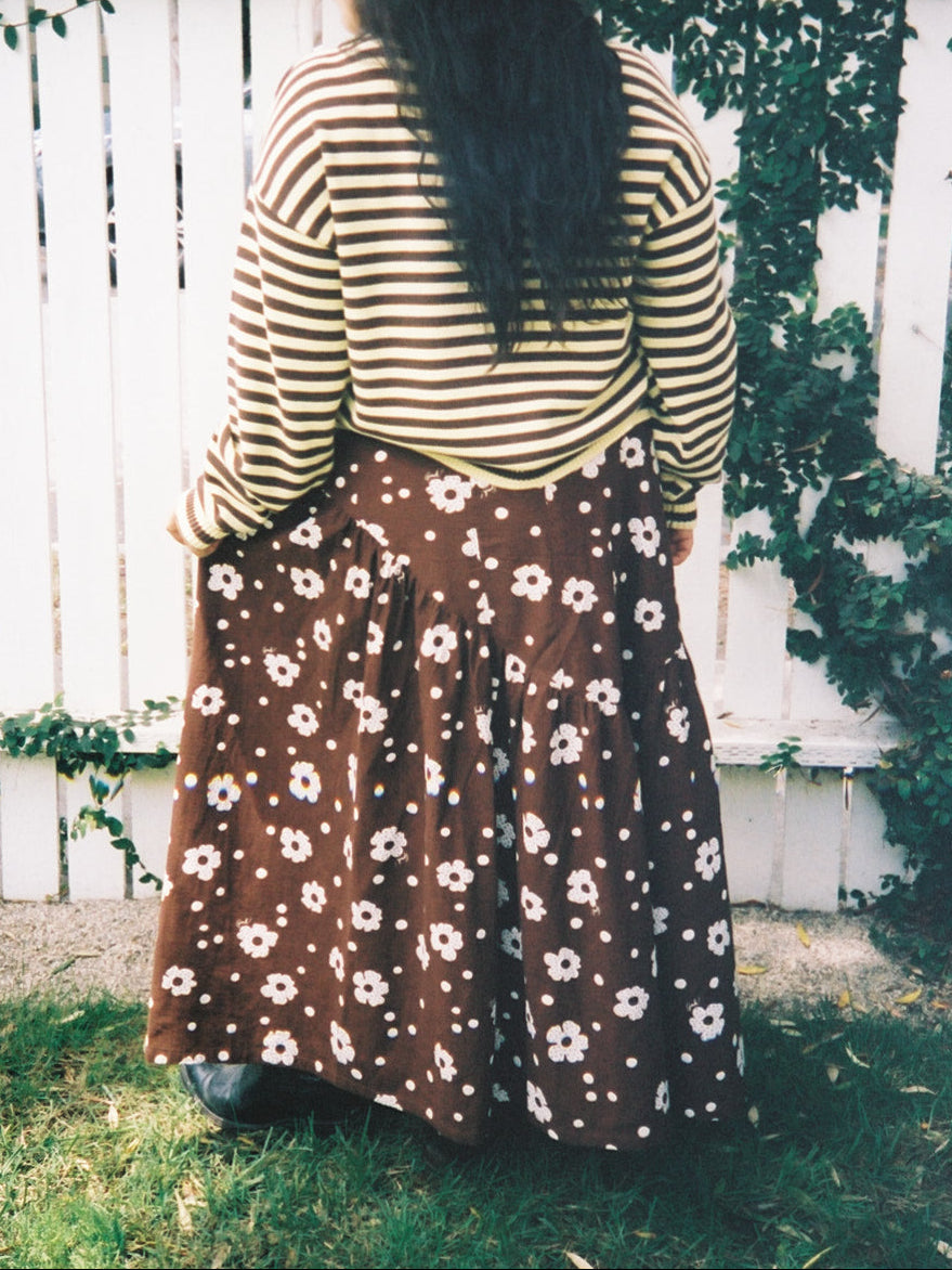 Maeve Midi Skirt - Mod Dot - 11