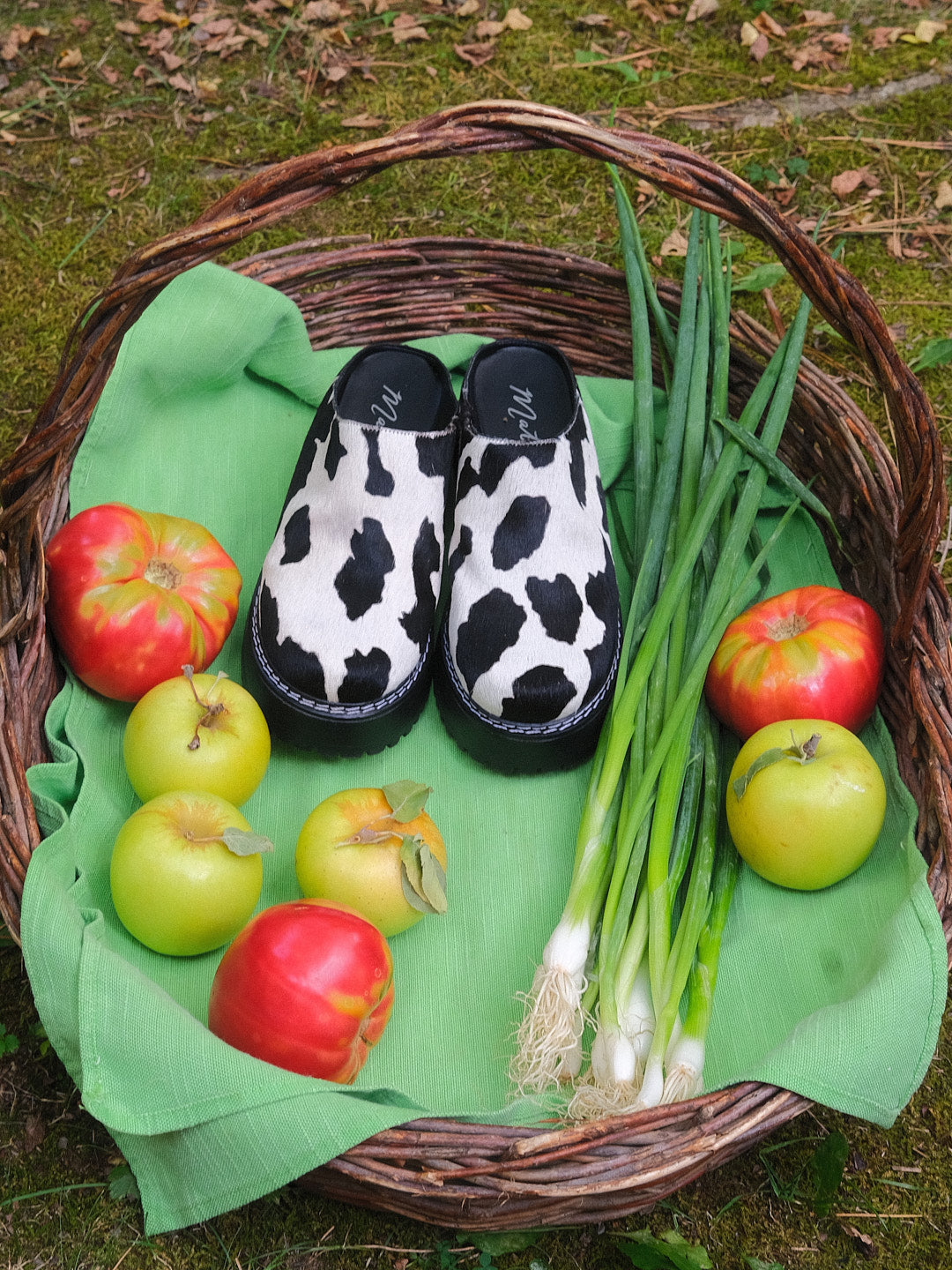 Lena Chunky Mule - Cow - 4