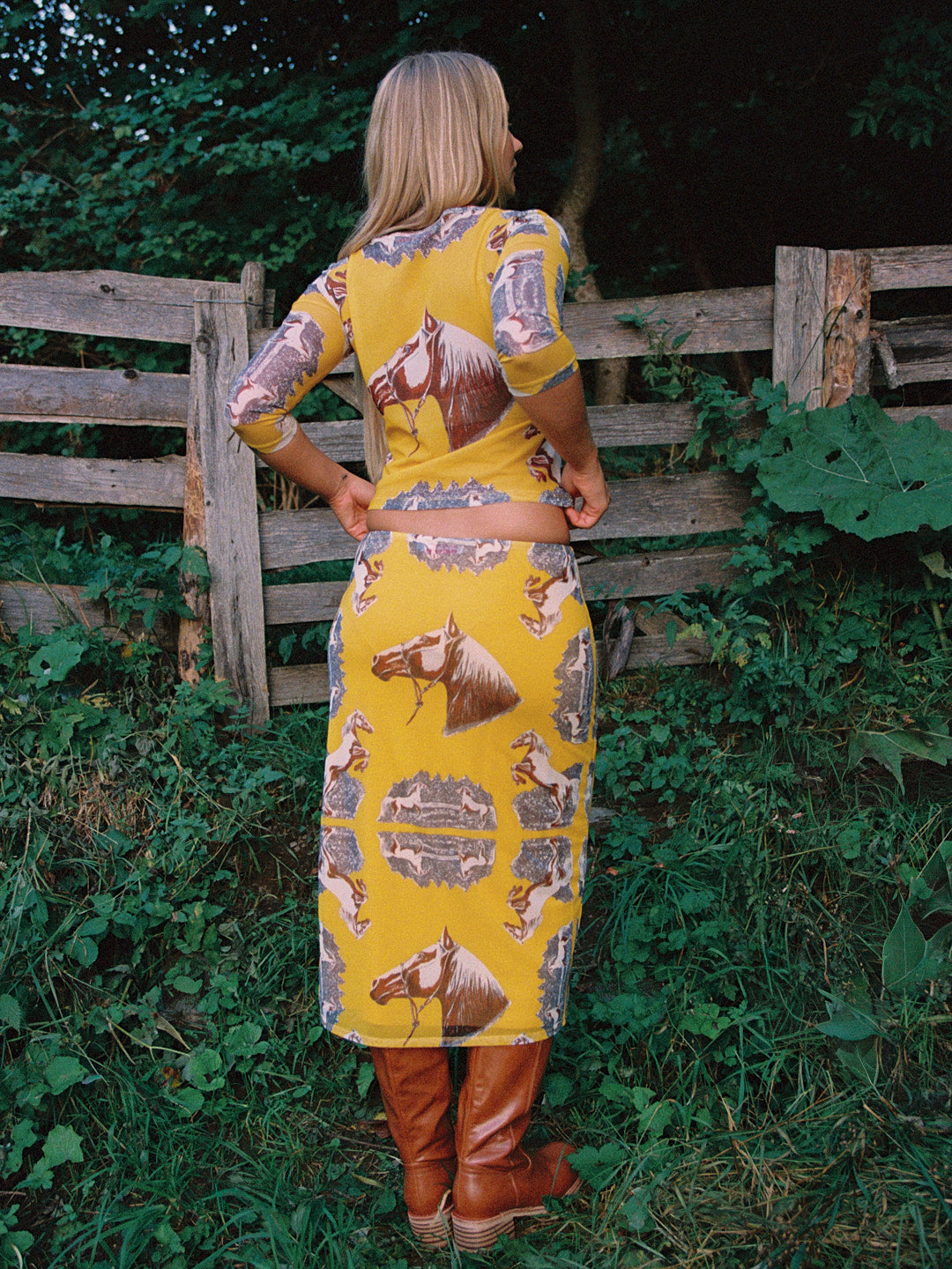Sandy Midi Skirt - Heritage Horse - 6