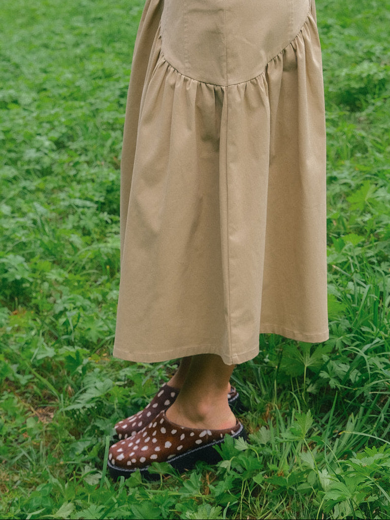 Lena Chunky Mule - Bambi - 6
