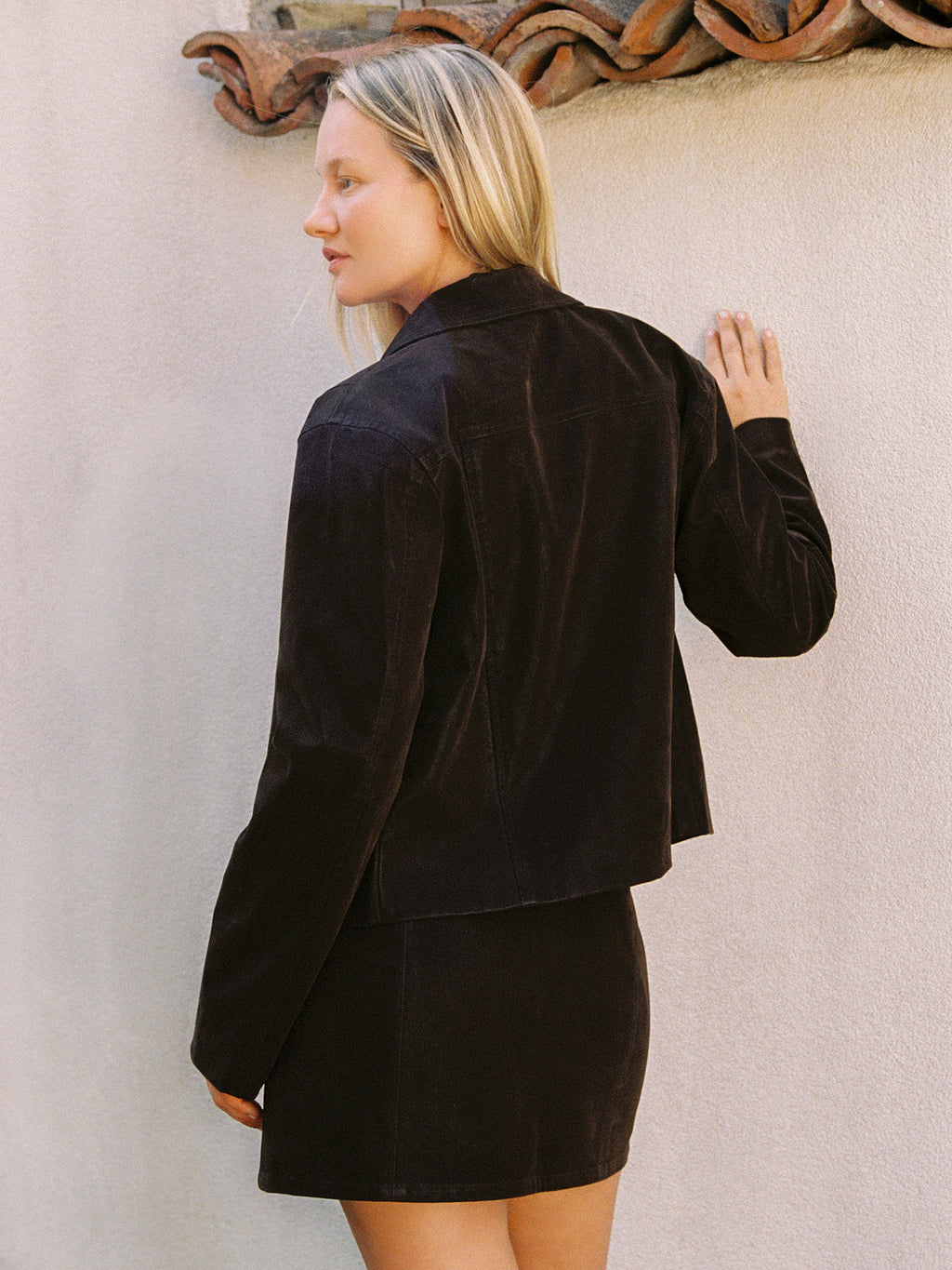 Shyla Jacket - Mocha Suede - 4