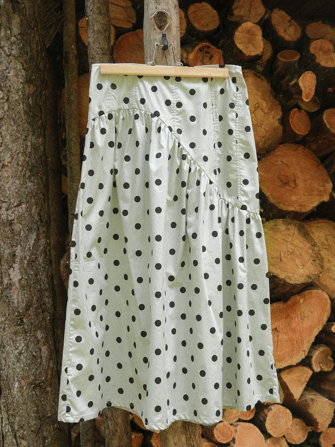 Maeve Midi Skirt - Mint Chip Dot - 6